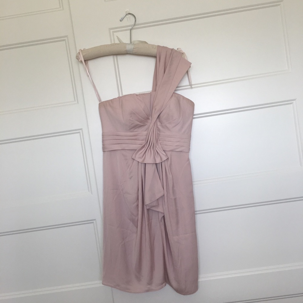 BCBG One Shoulder Pink Dress